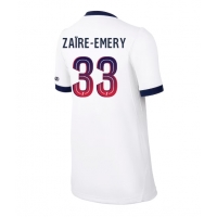 Camiseta Paris Saint-Germain Warren Zaire-Emery #33 Segunda Equipación Replica 2026-27 para mujer mangas cortas